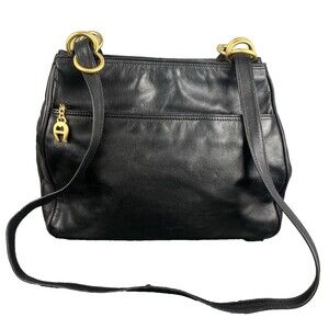 Vintage Etienne Aigner Soft Leather Crossbody 3 Way Convertible Travel Bag
